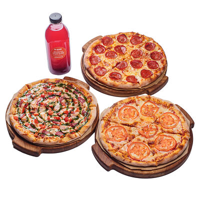 Сет Пиццы 28 см в ИТЛЕ Bistro Halal по цене 2090 ₽