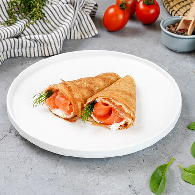 Блины с лососем и творожным сыром в Магбургер & Братья Караваевы по цене 199