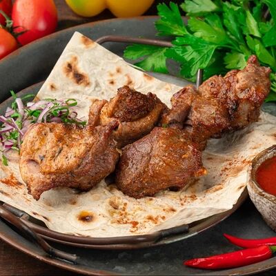 Шашлык из свиной шейки в Шашлычная №1 по цене 699 ₽