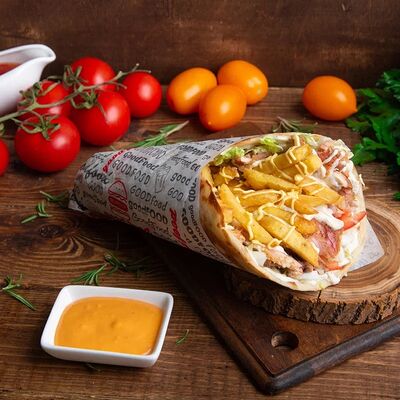 Гирос маленький в Шаурма Айдахо по цене 400 ₽