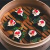 Black Thai дим самы с крабом и креветкой в Wok café по цене 570