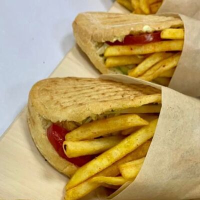 Гиро с фаршем маленькийв Настроение вкуса ФАСТФУД по цене 550 ₽