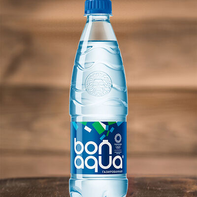 Вода BonAqua газированная в Шаурменная по цене 80 ₽