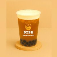 Фруктовый чай Персик Macchiato в Sisu bubble tea