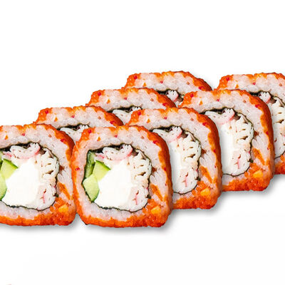 Калифорния с крабом в Якудза ролл по цене 470 ₽