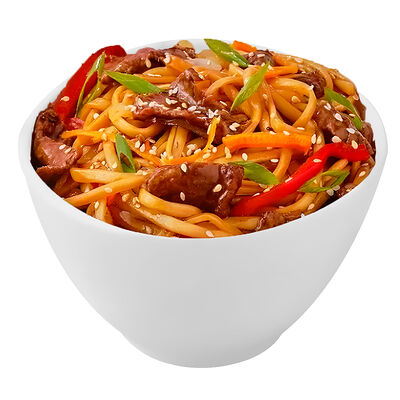 Говядина с лапшой удон в Тыква Фуд по цене 755 ₽