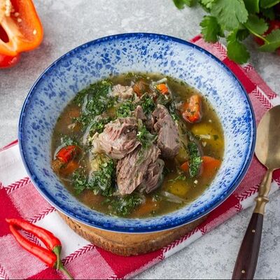 Шурпа с говядиной в Delmario по цене 495 ₽