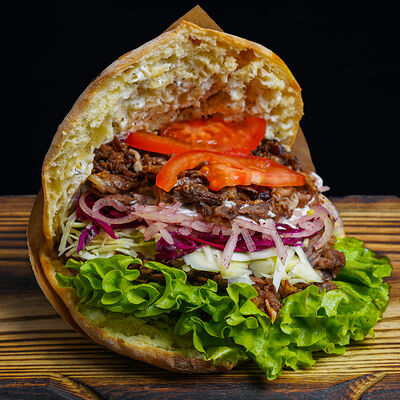 Денер Mix XXL в Гриль Хаус по цене 955 ₽