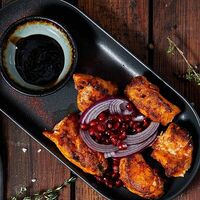 Шашлык из курицы с соусом наршараб в Марани