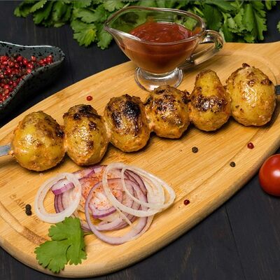 Картофель на углях в Тбилисский уголок по цене 469 ₽