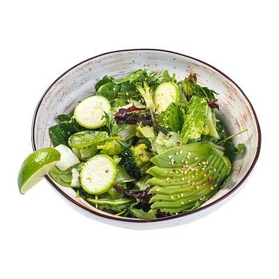 Зеленый салат с авокадо в ИТЛЕ Стейк-кафе Halal по цене 520