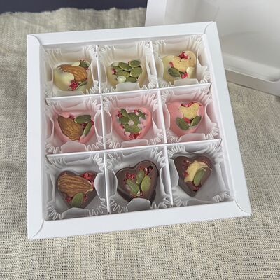 Конфеты ручной работы из бельгийского шоколада в Elinabuket по цене 650 ₽