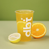 Вайб Апельсиновый Обьем M (маленький) в Double bubble tea