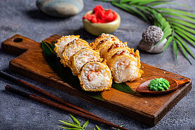 Ролл Нежная креветка темпура в SushiKent по цене 710 ₽
