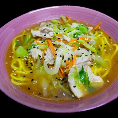 Суп Рамен из свинины в Лапшичная №1 по цене 450 ₽