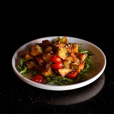 Жаренные баклажаны в La Kitsune по цене 550 ₽