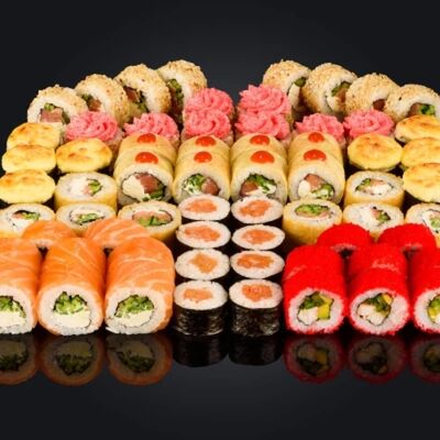 Сет Большой в Фудзи Суши по цене 3958 ₽