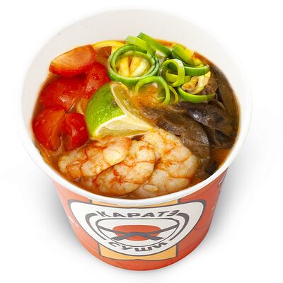 Суп Том Ям с Креветкой в Каратэ Cуши по цене 660 ₽