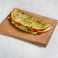 Итальянский сэндвич с курицей в Cafecafe