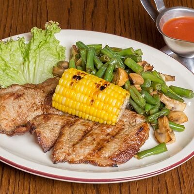 Шейка на гриле в Ведро Гвоздей по цене 750 ₽