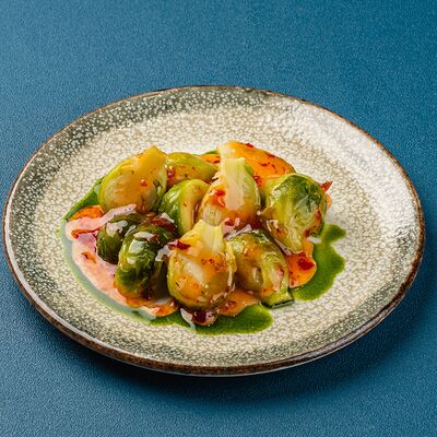 Капуста брюссельская в соусе сладкий чили в Мираж по цене 145 ₽