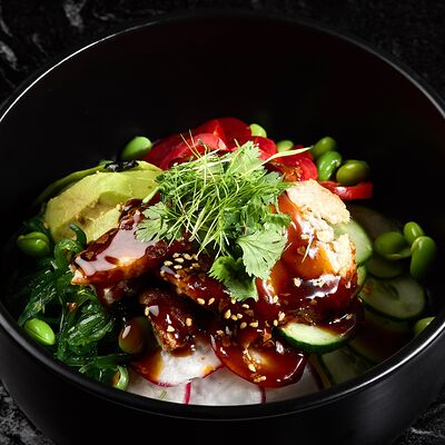 Поке с угрем в Look lounge по цене 830 ₽