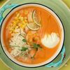 Крем-суп с креветками в Chillis Bar по цене 450
