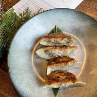 Гёдза с вешенками и шиитаке в More More