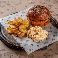 Чикен-бургер в Braubauer