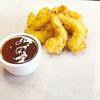 Креветки в панировке с соусом в Wasabl