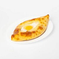 Хачапури по-аджарски с бастурмой в Еда & Традиции