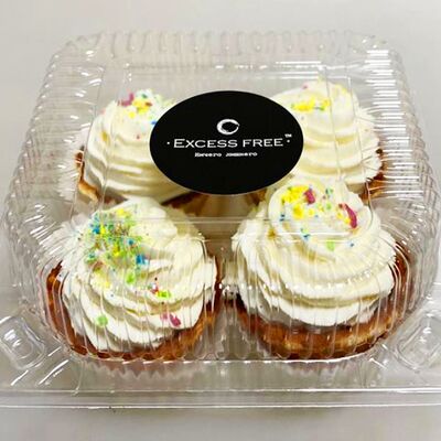 Пирожное Корзиночки с творожным кремом Ваниль в Ничего лишнего по цене 338 ₽