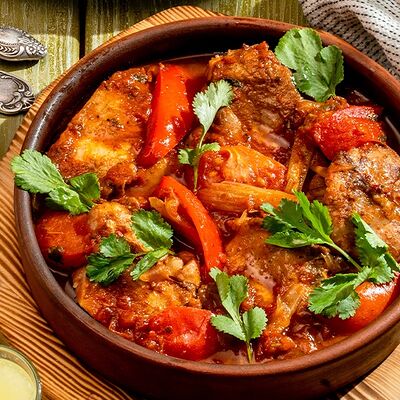 Чахохбили из индейки в Хочу Пури по цене 730 ₽