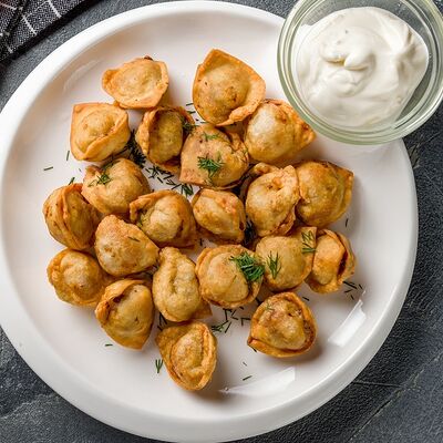 Пельмени жареные в Чудо Плов по цене 548 ₽