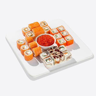 Сет Икрасный в Много лосося по цене 3390