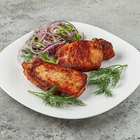 Шашлык из cвиного карбонадав Вкусно на углях