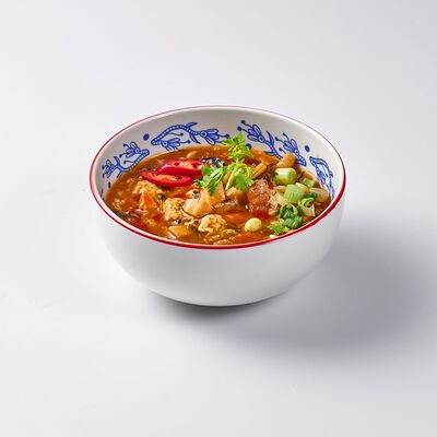 Кисло-острый суп новой школы в WU SHU по цене 450 ₽
