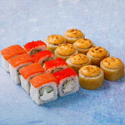 Мини-сет 2 в Rocky Rolls - японская кухня по цене 699 ₽