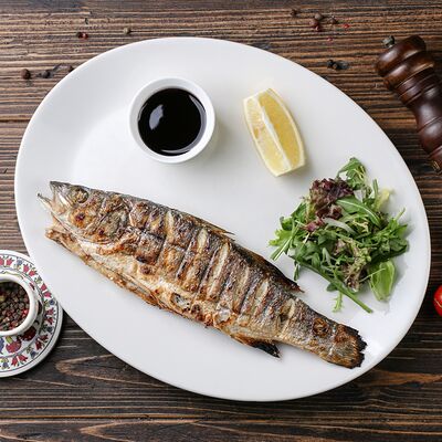 Сибас на вертеле в Мархал по цене 900 ₽