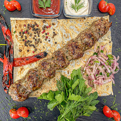 Люля-кебаб из баранины в Хочу мясо по цене 660 ₽