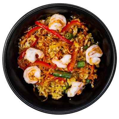 Тяхан с Креветкой в ДАБЛ Роллы Пицца по цене 549 ₽