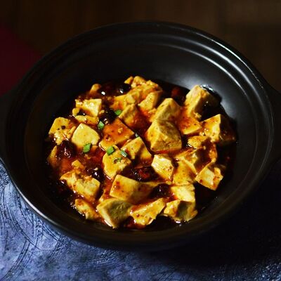 Тофу по-сычуаньски в Go-Boo по цене 579 ₽