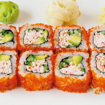 Ролл Калифорния маки в Луиджи & Тосё по цене 319