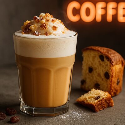 Раф Пирог Панеттоне в Культ Кофе по цене 490 ₽