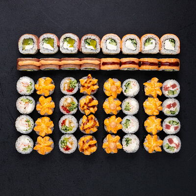 Большой запечённый сет в Sushiman по цене 3135 ₽