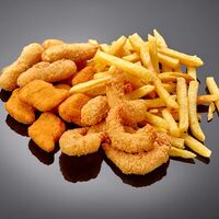 Набор закусок №2 (фри, сыр.палочки, наггетсы, креветки) в KARL