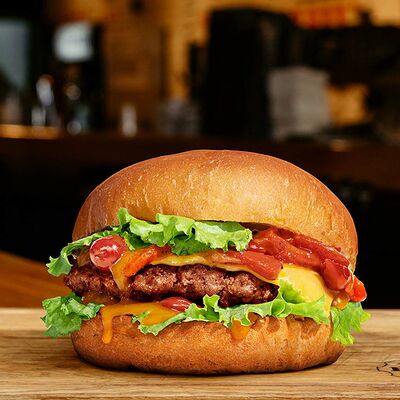 Бургер КРУТОЙ ПЕРЕЦ в #FARШ по цене 600