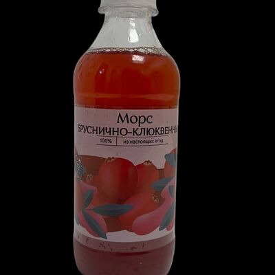 Морс брусника-клюква Fizzberry в О! БУУЗЫ! по цене 150 ₽