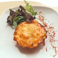 Жюльен с креветками в Стейк`S