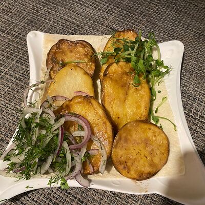 Картофель на мангале в Шашлык House по цене 500 ₽